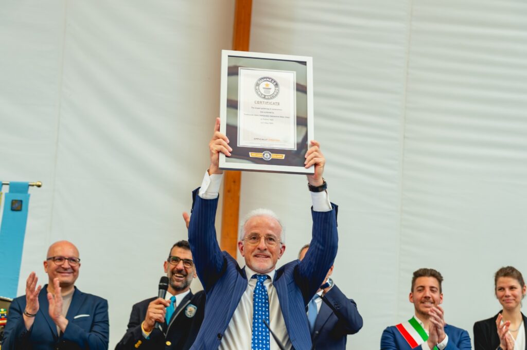 L'attestazione di essere entrati nel Guinness