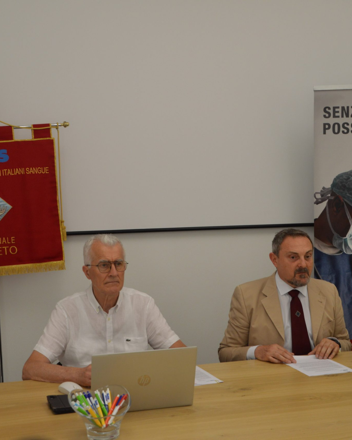 Spaliviero e Marcon alla conferenza stampa